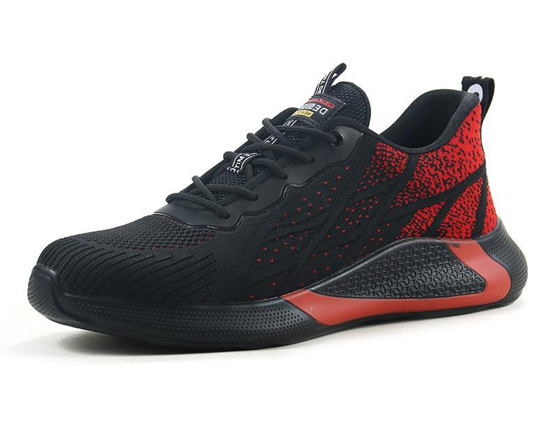 Men Work Safety Shoes Anti-Puncture Working Sneakers Male Indestructible Work Shoes Men Boots Lightweight Men Shoes Safety Boots - Imagen 3