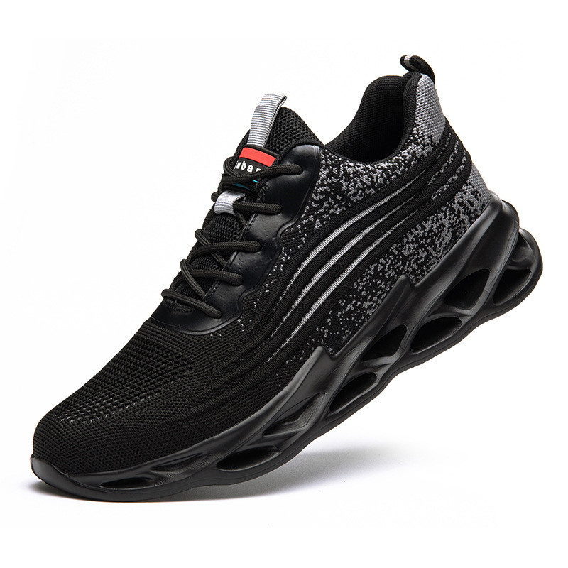 Men Work Safety Shoes Anti-Puncture Working Sneakers Male Indestructible Work Shoes Men Boots Lightweight Men Shoes Safety Boots - Imagen 8