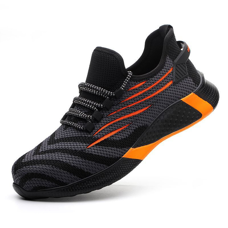 Men Work Safety Shoes Anti-Puncture Working Sneakers Male Indestructible Work Shoes Men Boots Lightweight Men Shoes Safety Boots - Imagen 2
