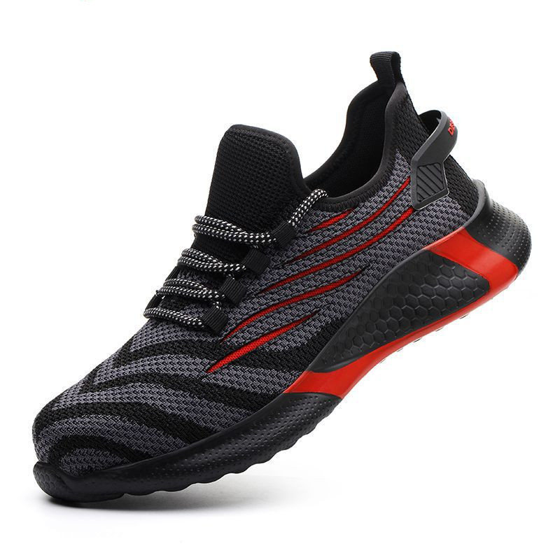Men Work Safety Shoes Anti-Puncture Working Sneakers Male Indestructible Work Shoes Men Boots Lightweight Men Shoes Safety Boots - Imagen 7