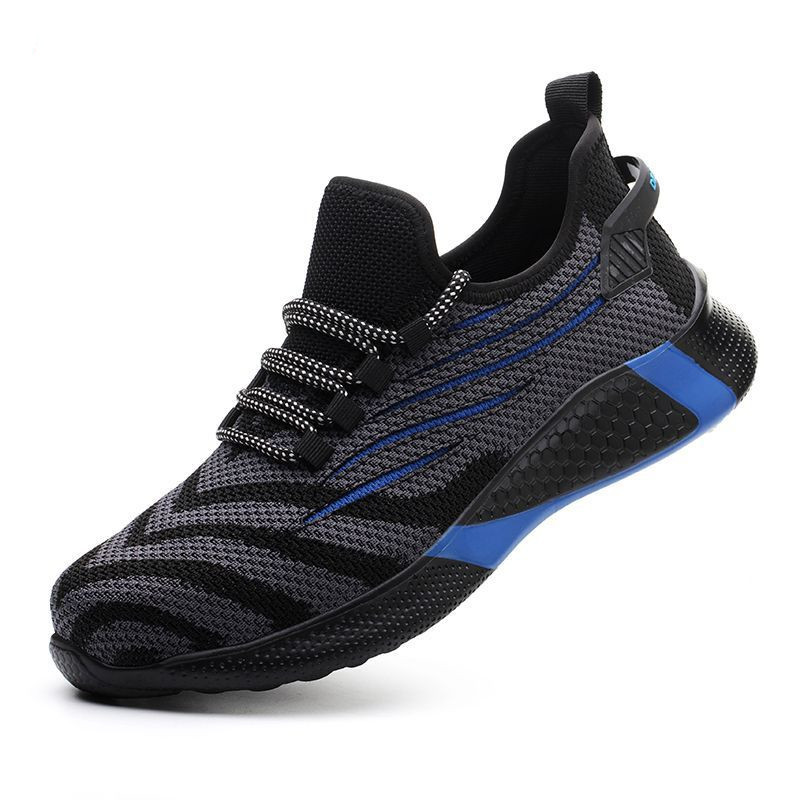 Men Work Safety Shoes Anti-Puncture Working Sneakers Male Indestructible Work Shoes Men Boots Lightweight Men Shoes Safety Boots - Imagen 4