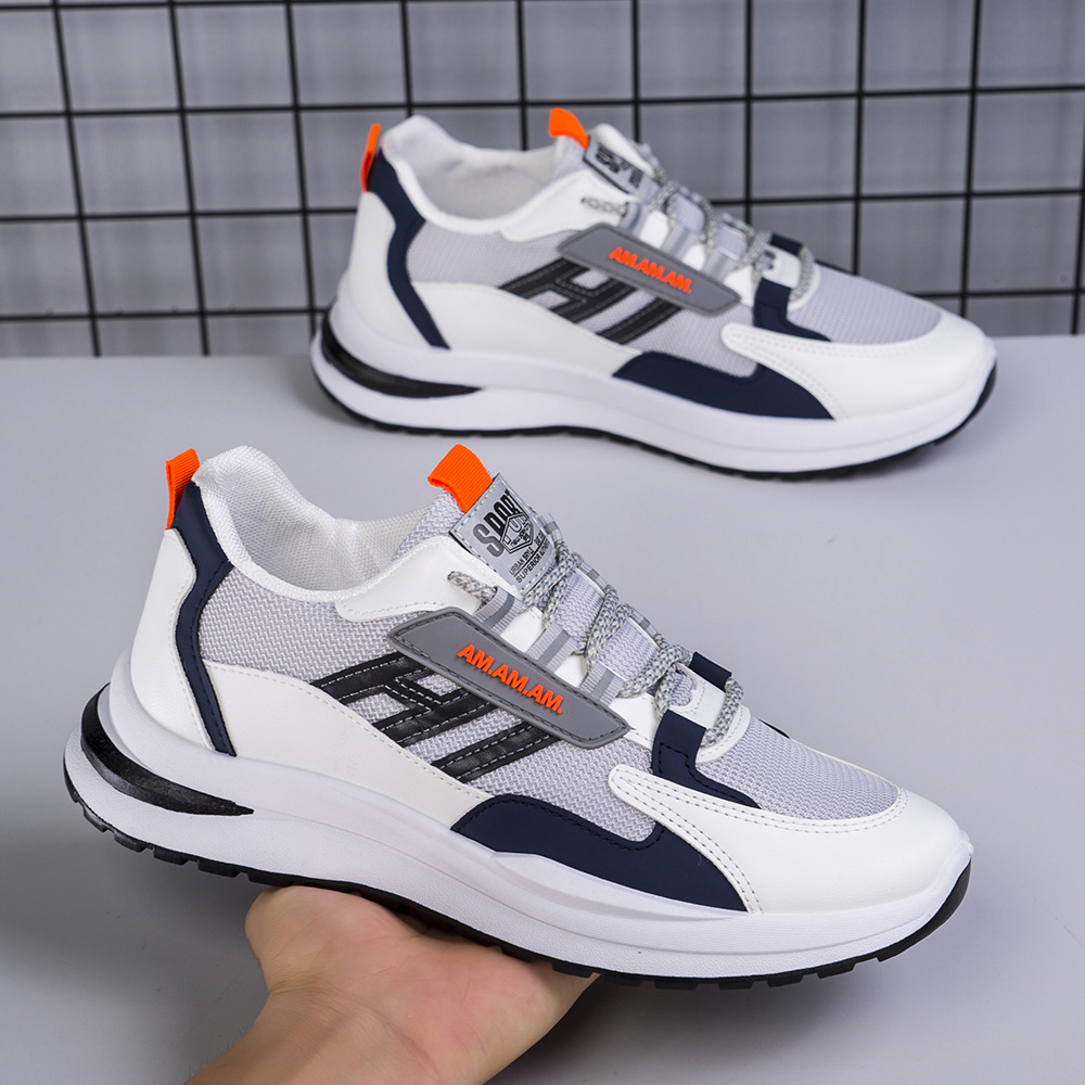 Men Sneakers White Sports Shoes Running Walking - Imagen 10