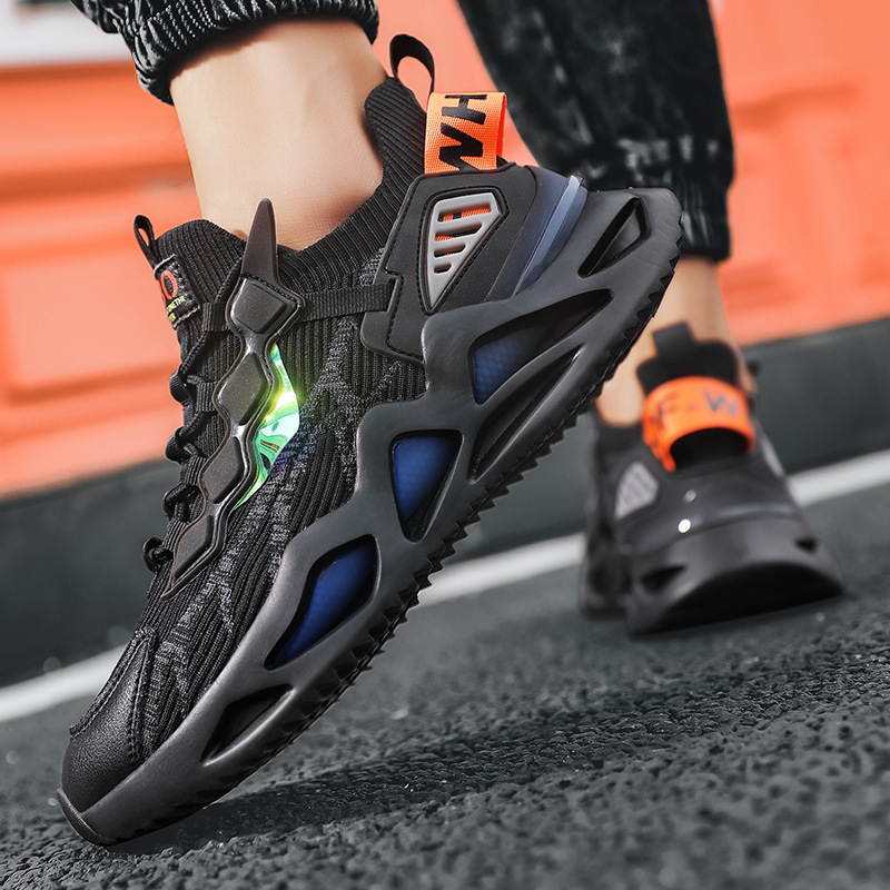 Mesh Breathable Sneakers Casual Men Shoes - Imagen 3