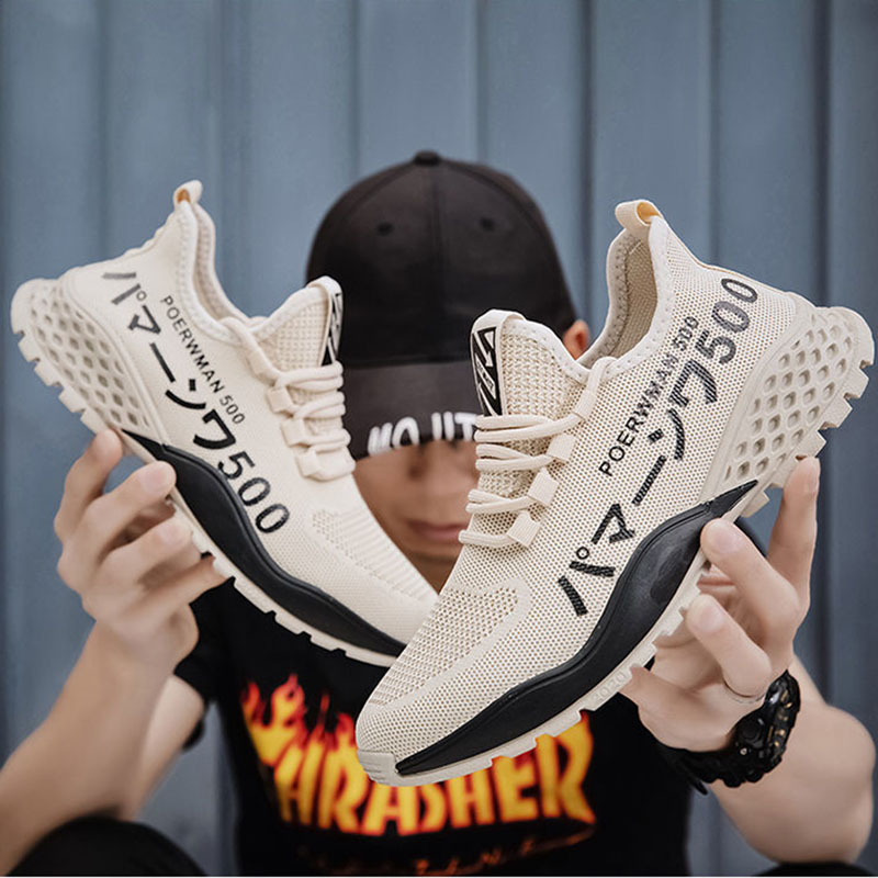 Men Sneakers Mesh Sports Shoes - Imagen 3