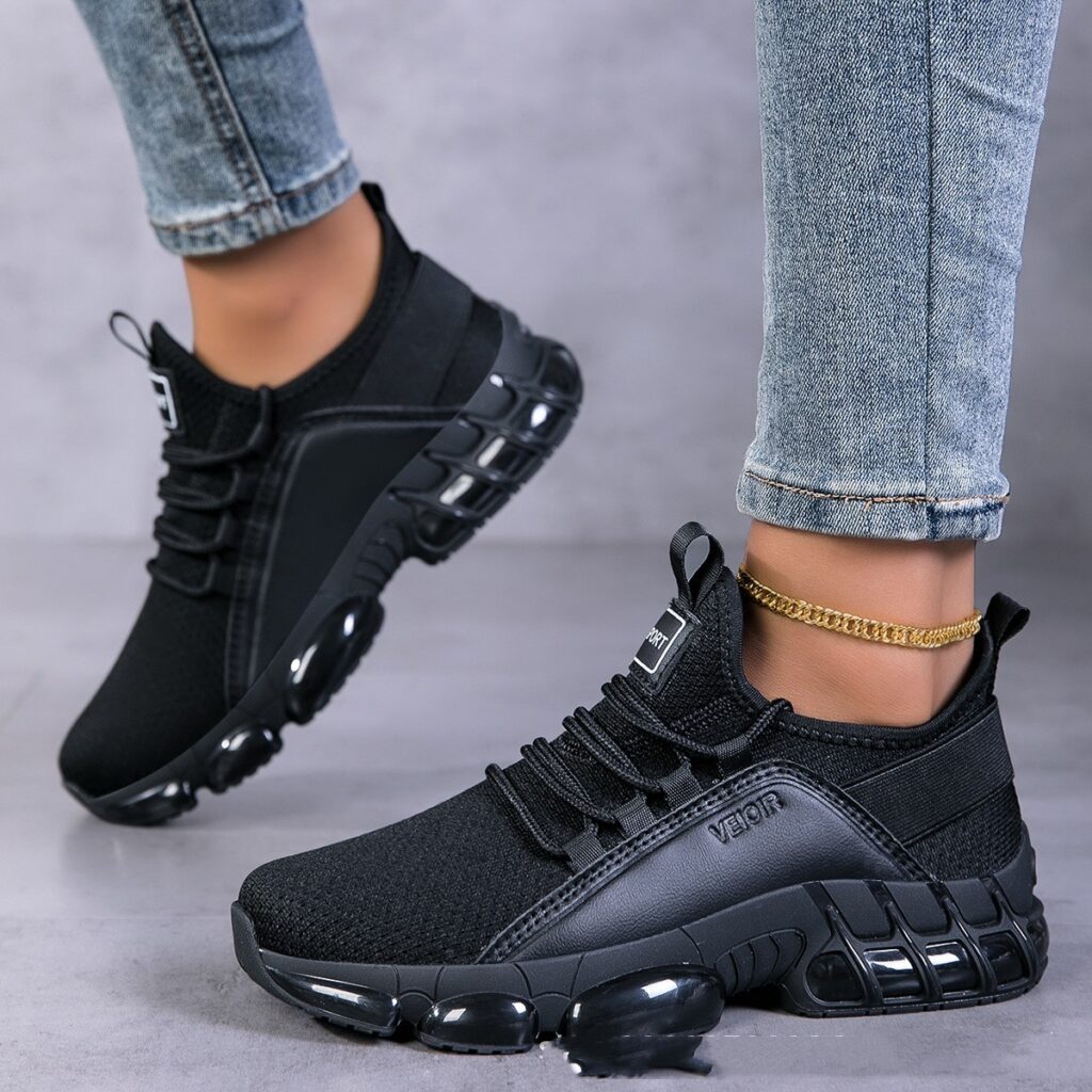 Fashionable Versatile Student Running Cloth Sneakers