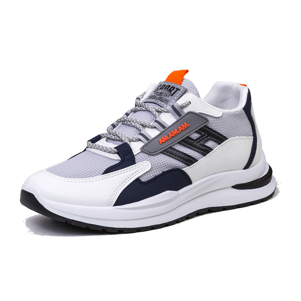 Men Sneakers White Sports Shoes Running Walking - Imagen 6