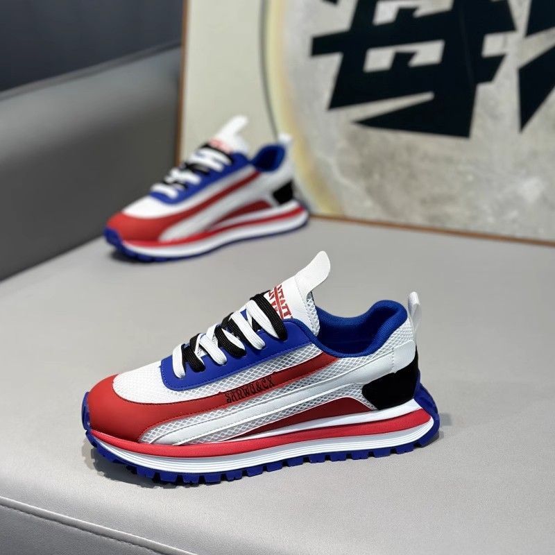 Wear-resistant Casual Thick-soled Height-increasing Sneakers For Men - Imagen 3