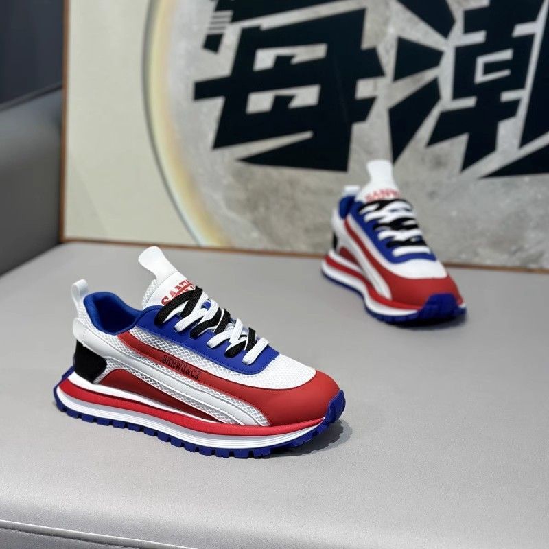Wear-resistant Casual Thick-soled Height-increasing Sneakers For Men - Imagen 2