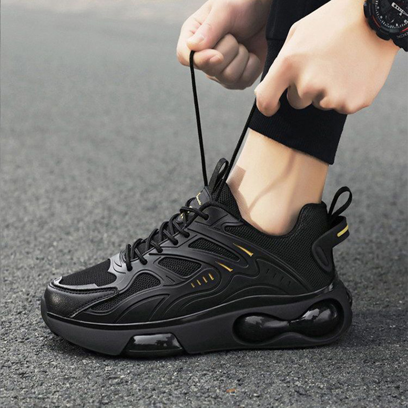 Fashion Cushion Shoes Men Outdoor Lightweight Breathable Sneakers Casual Running Sports Shoes - Imagen 2