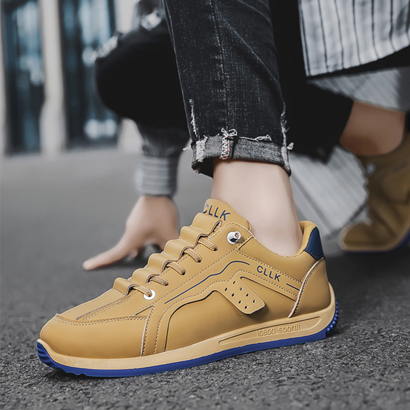 Fashion Skateboard Shoes Men Anti-skid Slip-on Flats Casual Lazy Shoes Outdoor Breathable Running Sports Sneakers - Imagen 7
