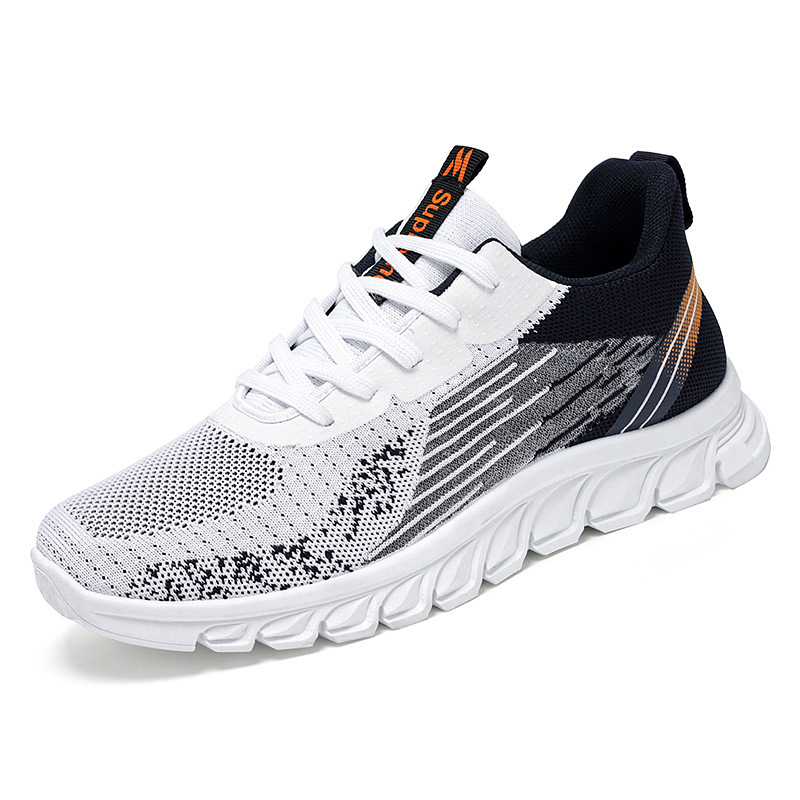 Men Sneakers Fashion Wavy Bottom Shoes Sport Running Walking Shoes - Imagen 7