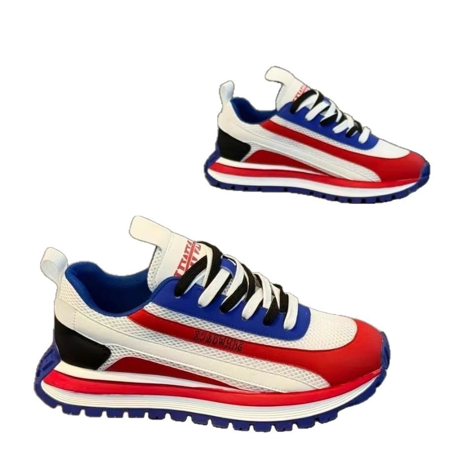 Wear-resistant Casual Thick-soled Height-increasing Sneakers For Men - Imagen 6