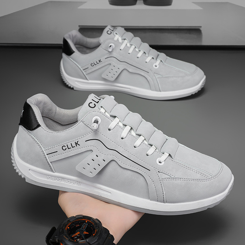 Fashion Skateboard Shoes Men Anti-skid Slip-on Flats Casual Lazy Shoes Outdoor Breathable Running Sports Sneakers - Imagen 2